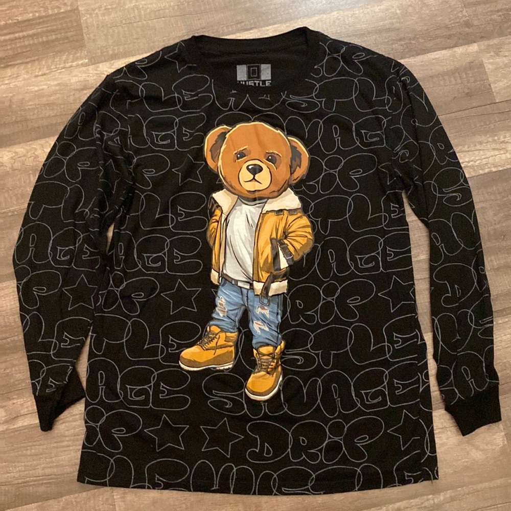 Boys hustle shirt